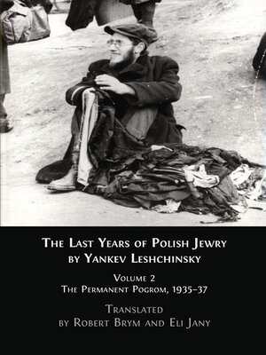 cover image of The Last Years of Polish Jewry, Volume 2